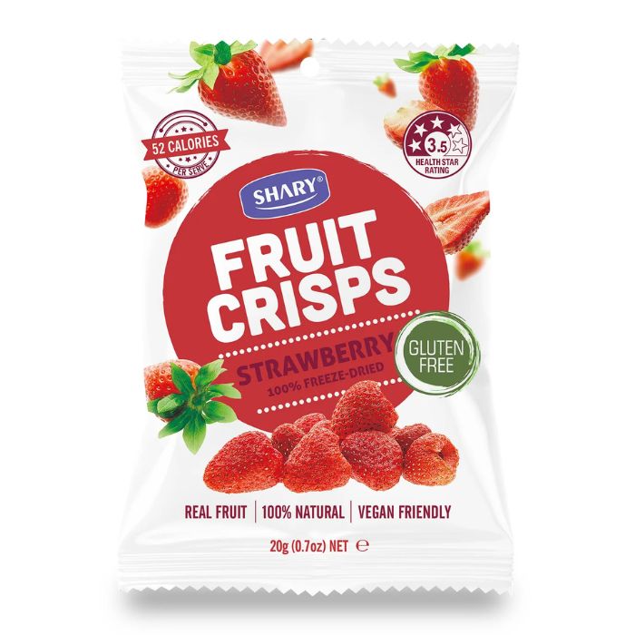 Shary, Fruit Crisps Strawberry 20g