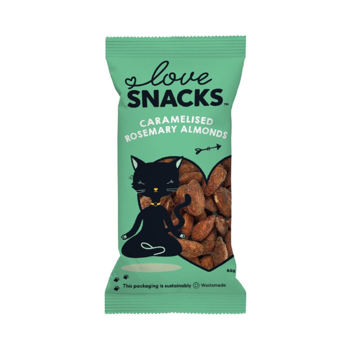 Love Snacks - Nut Mix - Caramelised Rosemary Almonds - 1 item