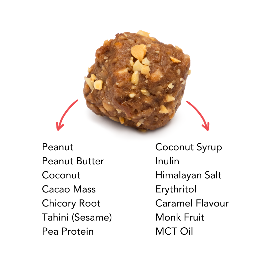 Foodservice - Peanut Caramel Protein Balls, 20g x 40Balls