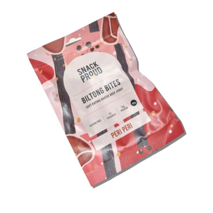 Snack Proud, Grassfed Jerky, Peri Peri