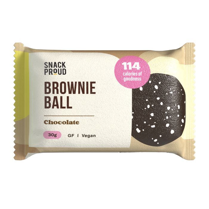 Snack Proud, Brownie Ball Chocolate, 30g - 1Piece