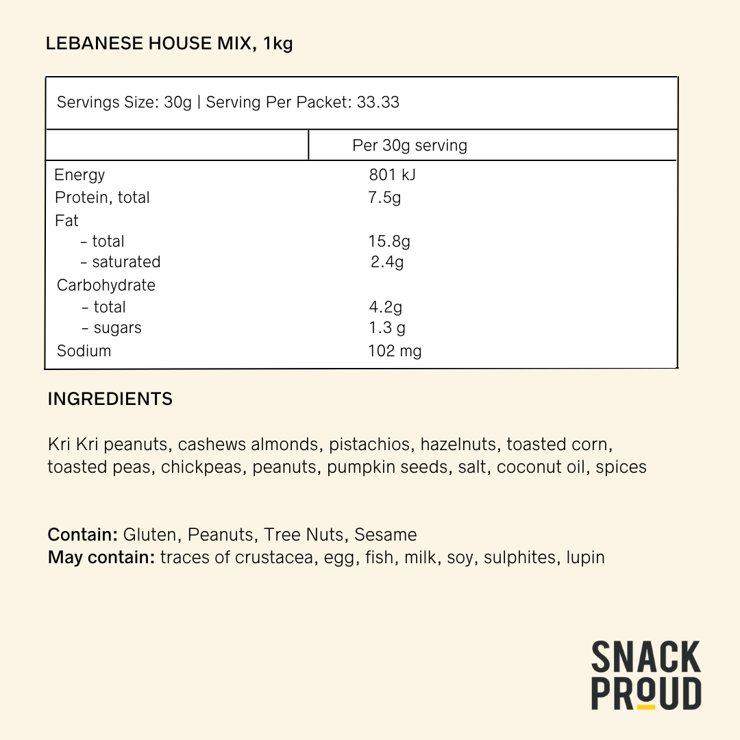 Foodservice - Lebanese Beer Mix, 1kg