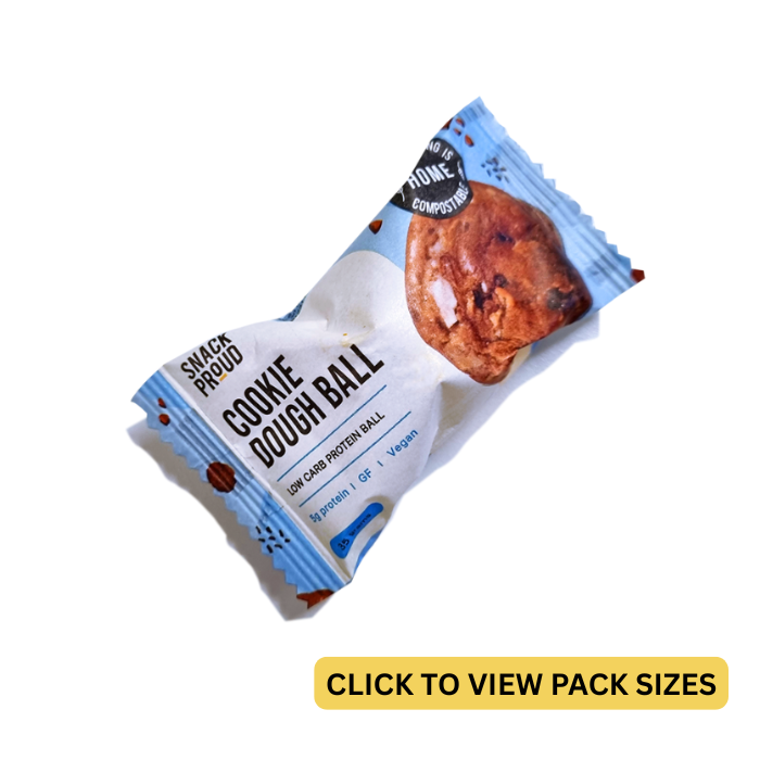 Snack Proud, Low Carb Protein Ball, Cookie Dough