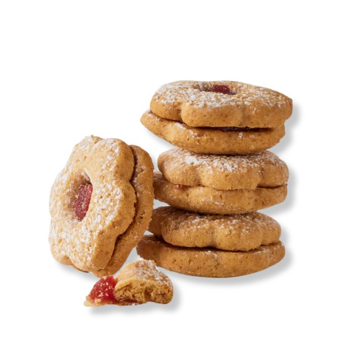 Foodservice - Cooee, Nan's Jam Drop Cookie with Davidson Plum (50 cookies), 1kg