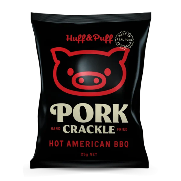 Huff & Puff, Pork Crackle American BBQ