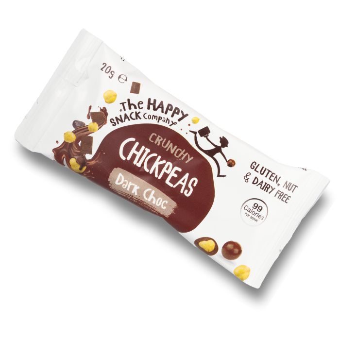 Happy Snack - Roasted Chickpeas, Dark Chocolate, 25g - 1Pack