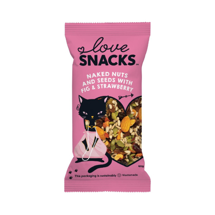 Love Snacks - Trail Mix - Strawberry, Fig and Seed - 1 item