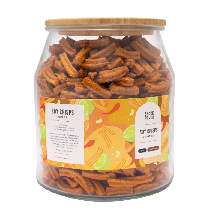 Foodservice Bio - Soy Crisps Chilli Lime, 500g