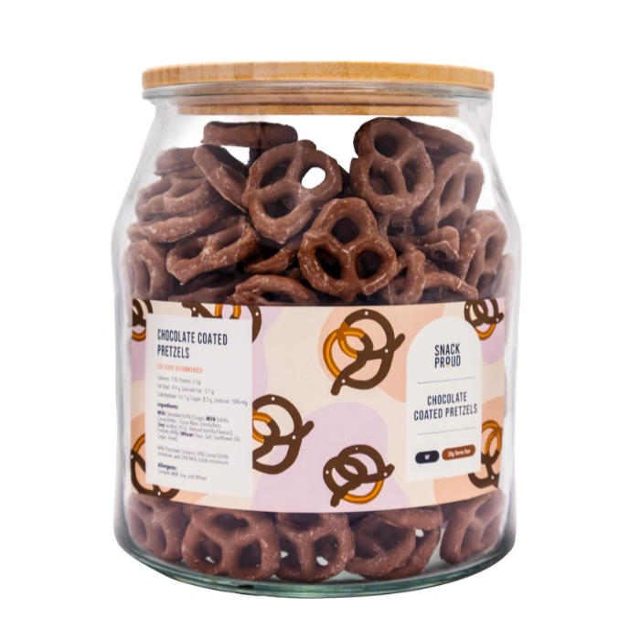 Foodservice Bio - Milk Choc Coated Pretzels, 700g