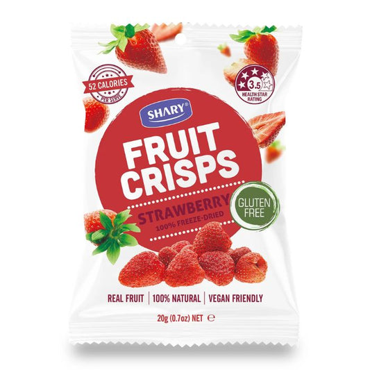Shary, Fruit Crisps Strawberry 20g