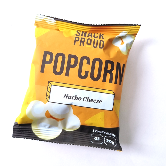 Snack Proud, Popcorn, Nacho Cheese