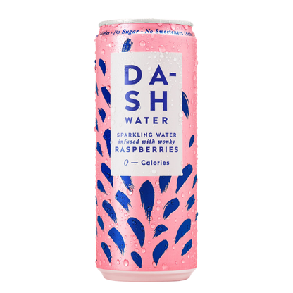 Dash, Sparkling Water Raspberries 12 x 330ml