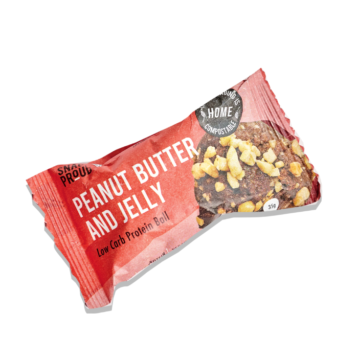 Snack Proud, Protein Ball Peanut Butter & Jelly