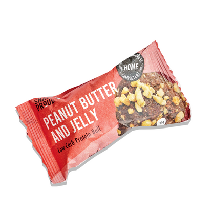 Snack Proud, Protein Ball Peanut Butter & Jelly