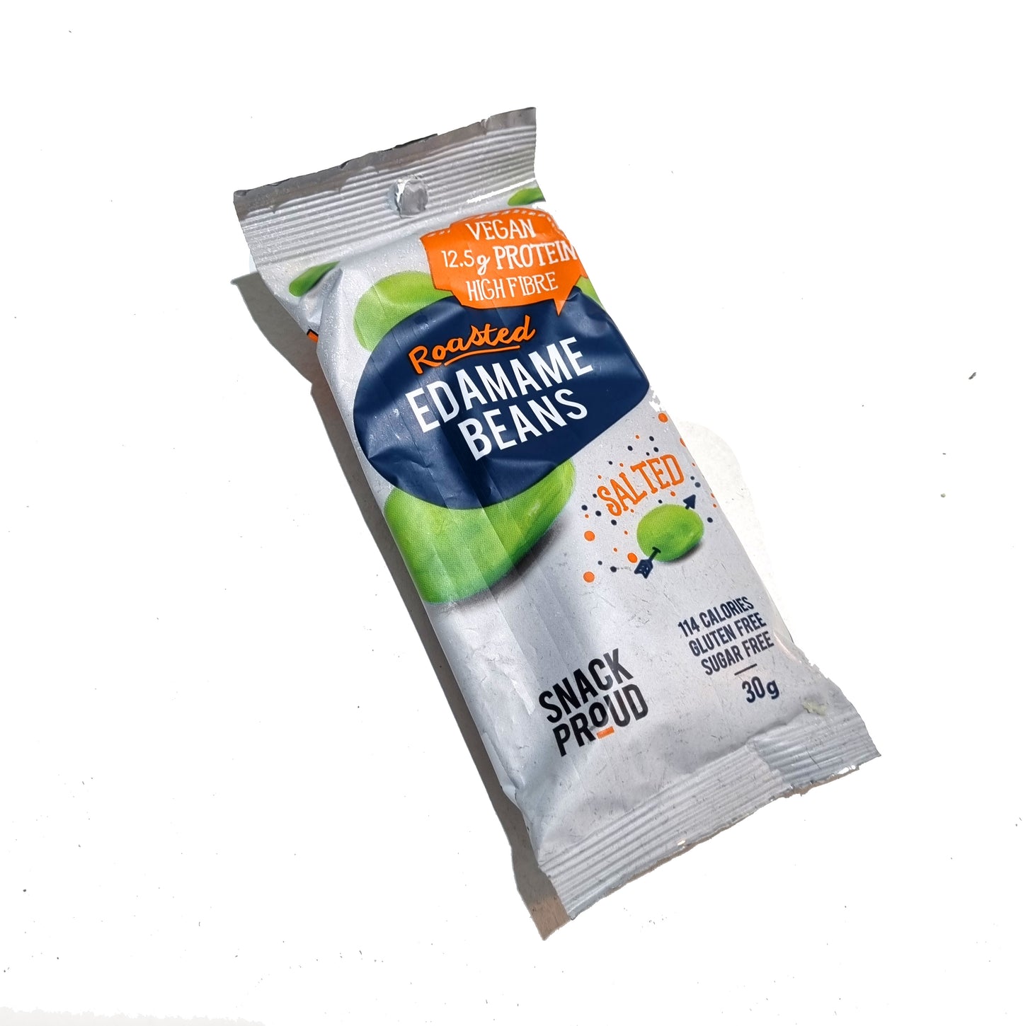 Snack Proud,  Crunchy Edamame , Salted, 24 x 30g