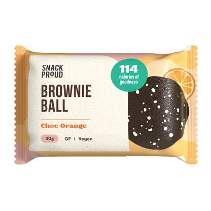 Snack Proud, Brownie Ball Choc Orange