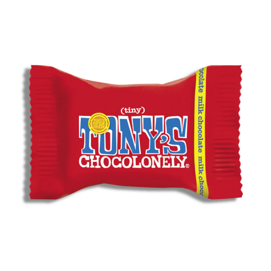 Tony's Choc - Tiny Milk Chocolate, 9g - 40 Pack