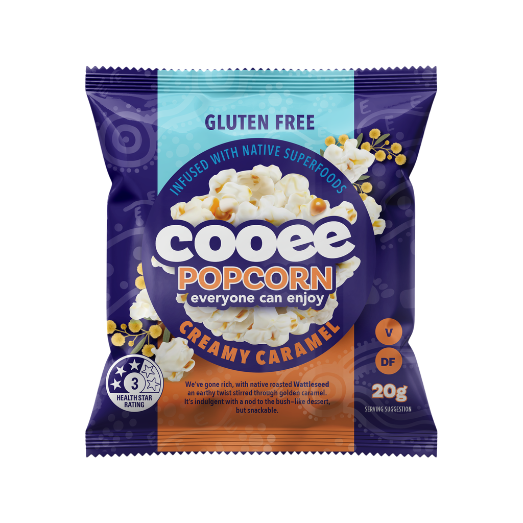 Cooee, Popcorn Creamy Caramel, 20g