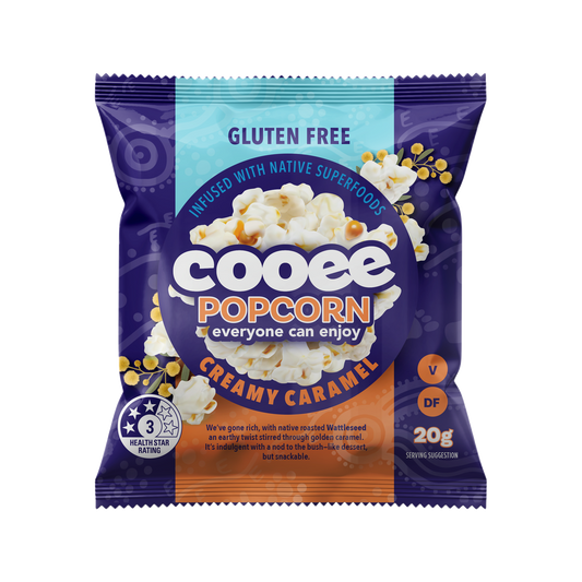 Cooee, Popcorn Creamy Caramel, 20g