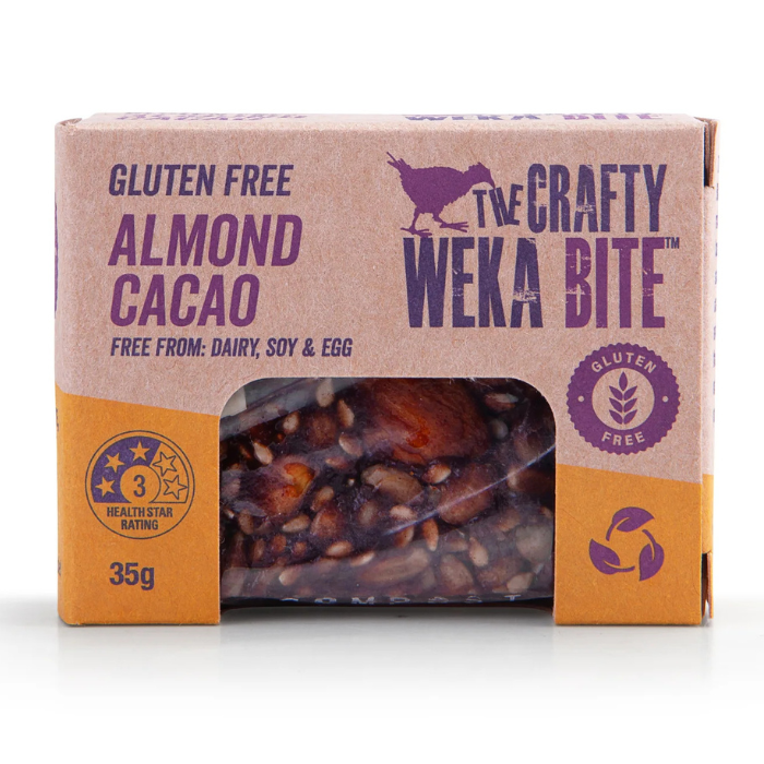 Crafty Weka Bite, Almond Cacao GF