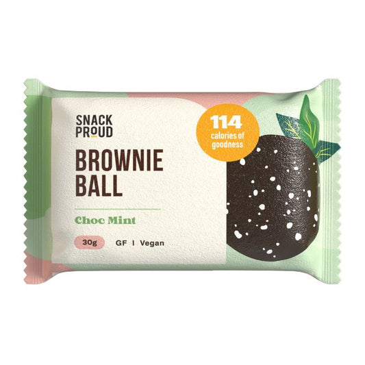 Snack Proud, Brownie Ball Choc Mint, 30g