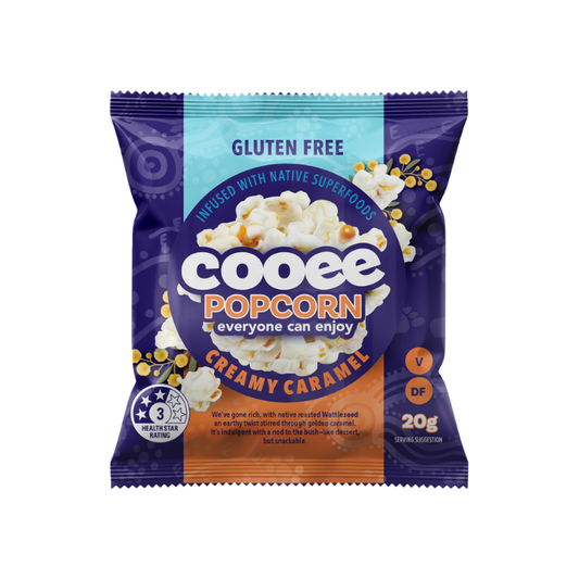 Cooee, Popcorn Creamy Caramel 20g