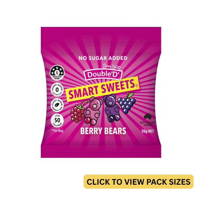 Double D, Smart Sweets Berry Bears 35g