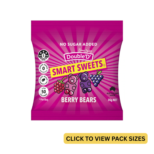 Double D, Smart Sweets Berry Bears 35g