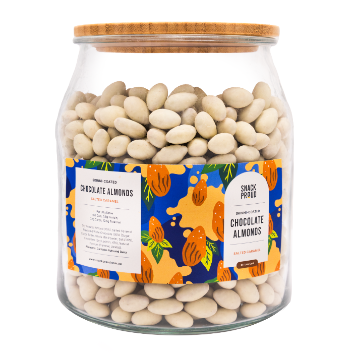 Foodservice - Salted Caramel Skinni-coated Almonds, 1kg