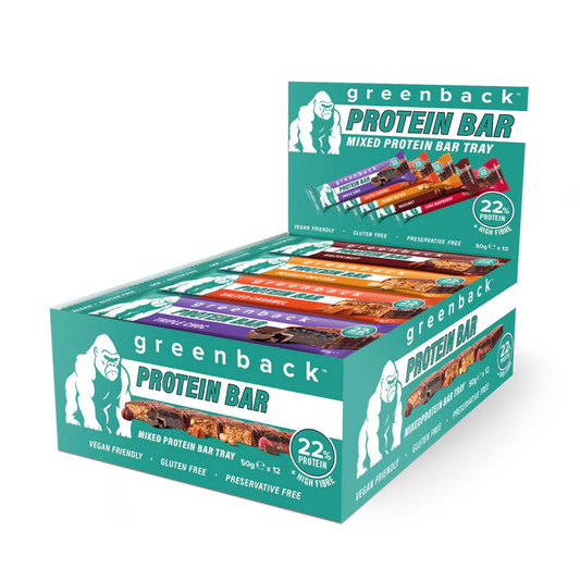 Greenback - Plant-based Mixed Protein Bars, 50g - 12pack