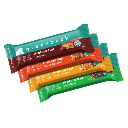 Greenback - Plant-based Mixed Protein Bars, 50g - 12pack