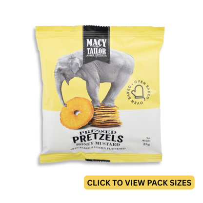 Macy & Tailor, Pressed Pretzel Honey & Mustard