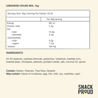 Foodservice - Lebanese Beer Mix, 1kg
