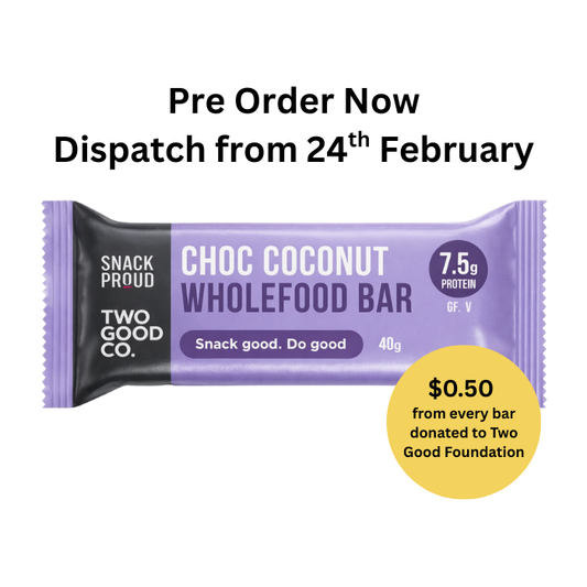 IWD 2026, Choc Coconut Wholefood Bar 40g