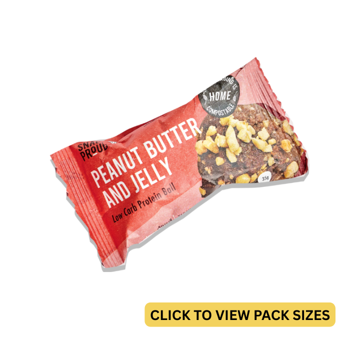 Snack Proud, Protein Ball Peanut Butter & Jelly
