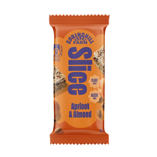 Springhill Farm, Apricot & Almond Slice 25g