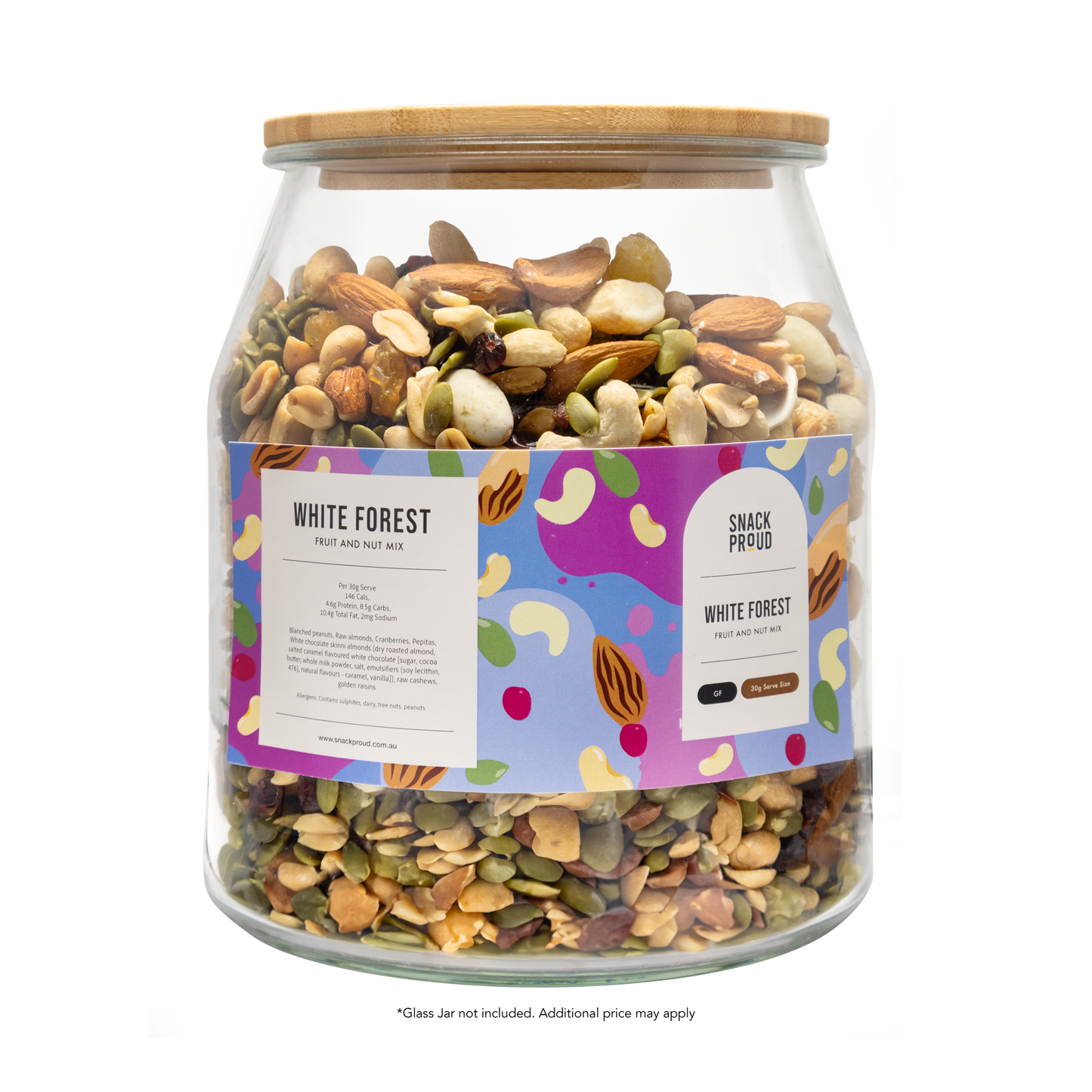 Foodservice - White Forest Fruit & Nut Mix, 1kg