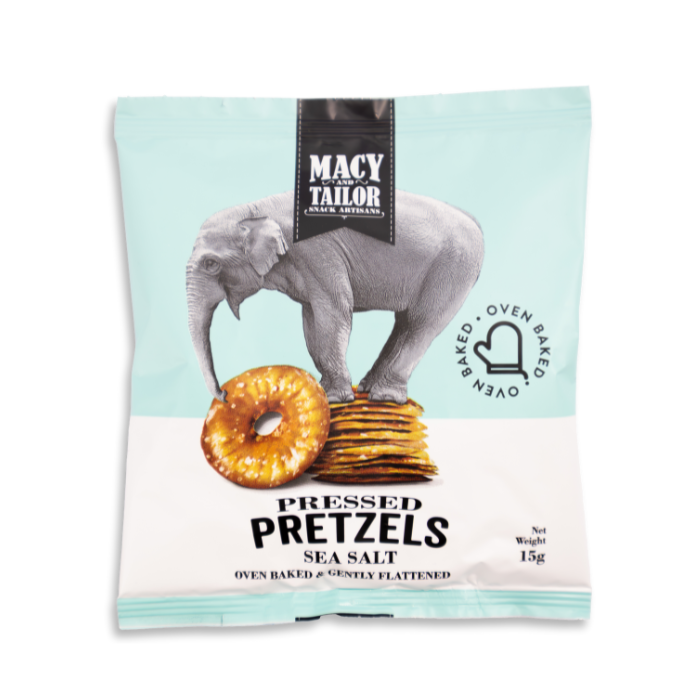 Macy & Tailor, Pressed Pretzel Sea Salt