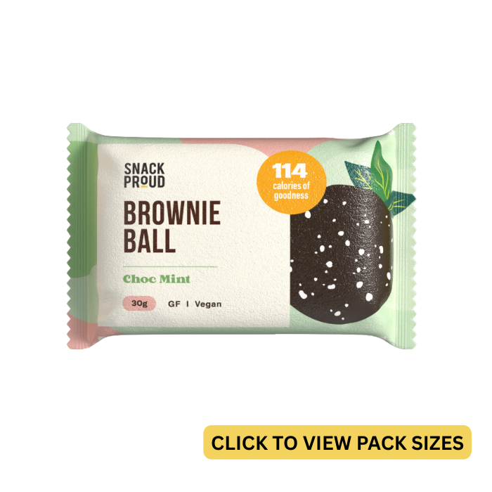 Snack Proud, Brownie Balls Choc Mint