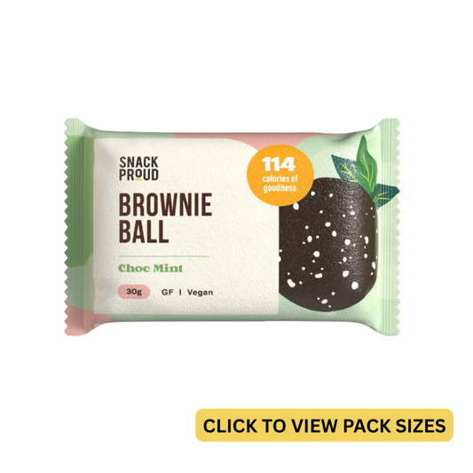 Snack Proud, Brownie Balls Choc Mint