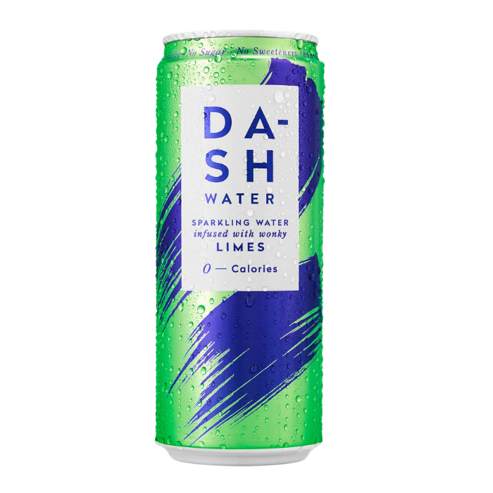 Dash, Sparkling Water Lime 12 x 330ml