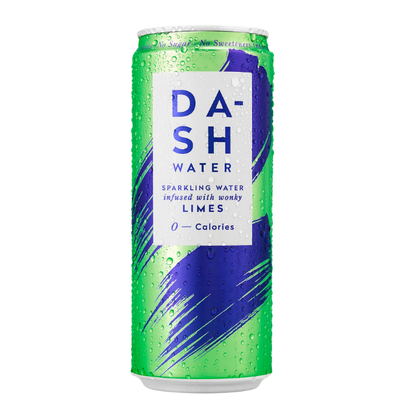 Dash, Sparkling Water Lime 12 x 330ml
