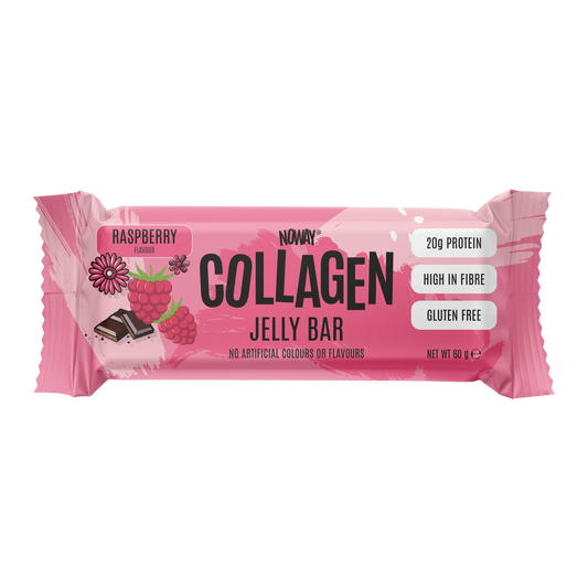 Noway, Collagen Jelly Bar Raspberry 12 x 60g