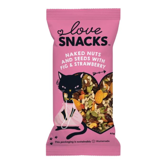 Love Snacks, Trail Mix - Strawberry, Fig and Seed