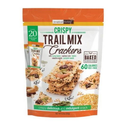 Tropical Fields, Crispy Trail Mix Crackers, 13.1g - 30 Pack