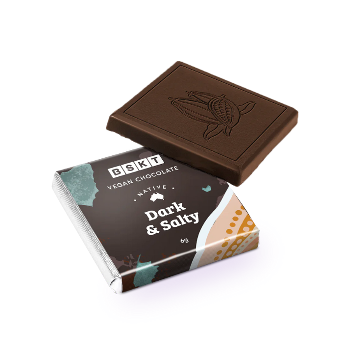 Indigenous Dark n Salty Bite Sized Chocolates 6g - 300 units