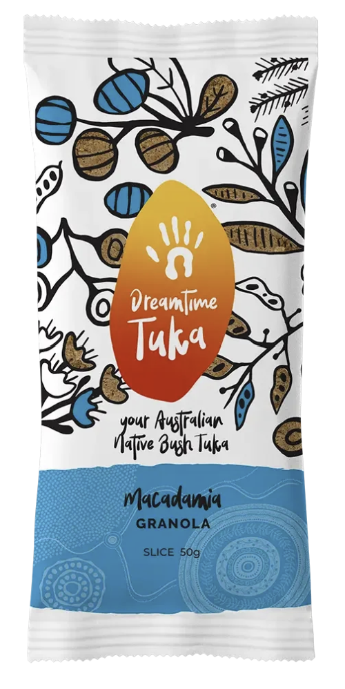 Dreamtime Tuka Macadamia Granola Slice 10 x 50g