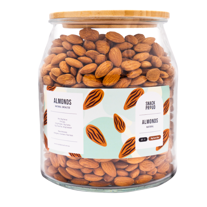 Foodservice Bio - Natural Almonds,1kg
