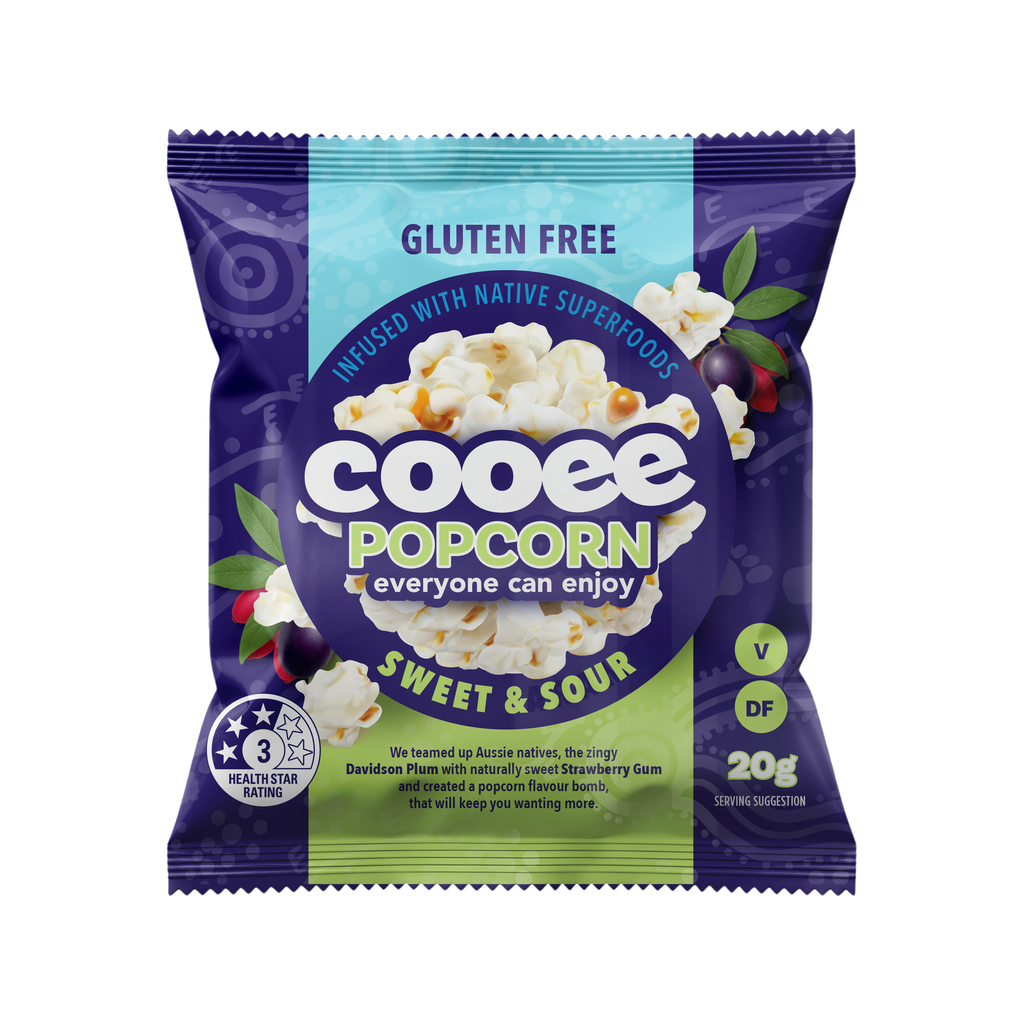 Cooee, Popcorn Sweet & Sour, 20g