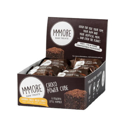 MMMore, Chocolate Power Cubes, 12 Pack